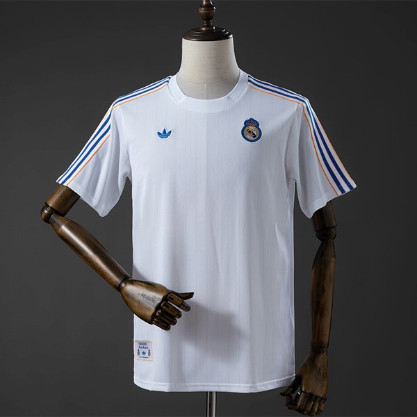 Thailande Maillot Real Madrid Terrace Icons 2026 Blanco